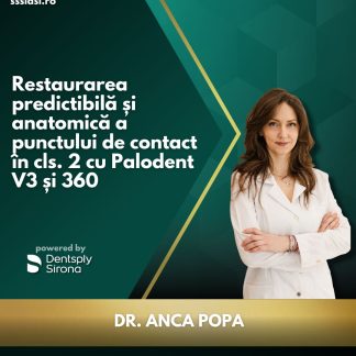 Restaurarea predictibilă și anatomică a punctului de contact în cls 2 cu Palodent V3 si 360